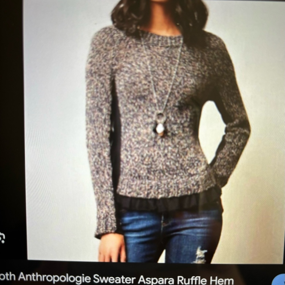 Moth Anthropologie sweater size S